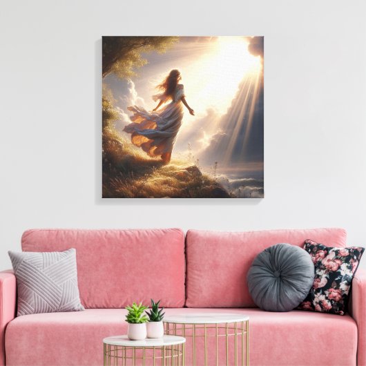 Toile Dans la prière 4 (Insitu(Salon))