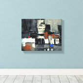 Toile Dans la ville (Insitu (Plancher de Bois))