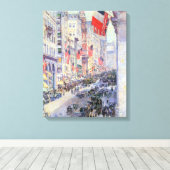 Toile Dans l'Avenue à partir de la 34e Rue, mai 1917 de (Insitu (Plancher de Bois))