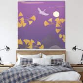 Toile Dans le coucher du soleil (Insitu(Chambre))