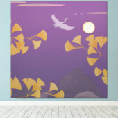Toile Dans le coucher du soleil (Insitu (Plancher de Bois))
