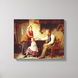 Toile Dans le déshonneur, 1875 (huile sur la toile)