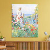 Toile Dans le jardin, 1892 (Insitu(Salon))