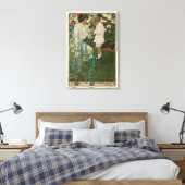 Toile Dans le jardin par Jessie Willcox Smith (Insitu(Chambre))