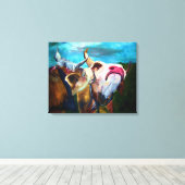 Toile Dans le Mooooood (Insitu (Plancher de Bois))