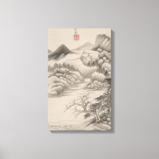 Toile Dans le style de divers maîtres anciens | B&W (Recto)