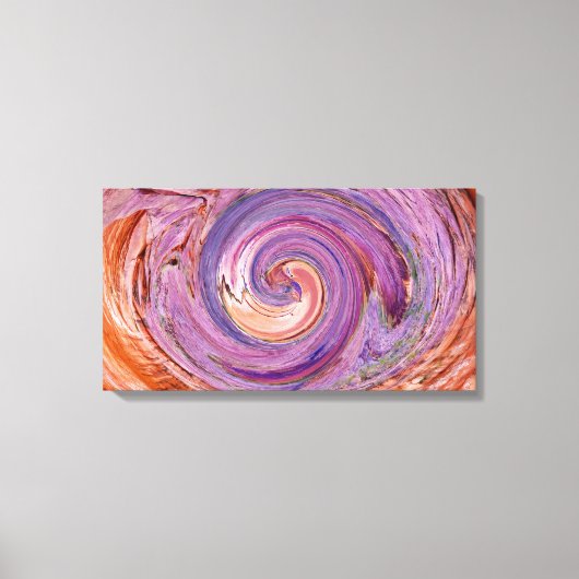 Toile Dans le vortex (Recto)
