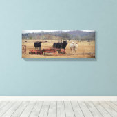 Toile Dans les champs (Insitu (Plancher de Bois))