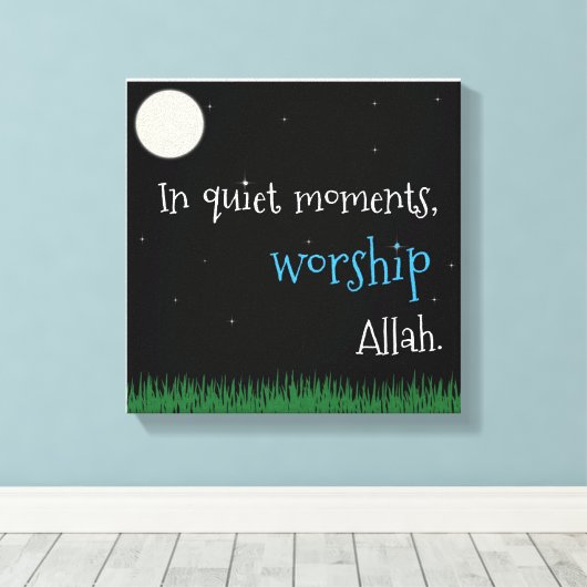 Toile Dans Les Moments Tranquilles (Insitu (Plancher de Bois))