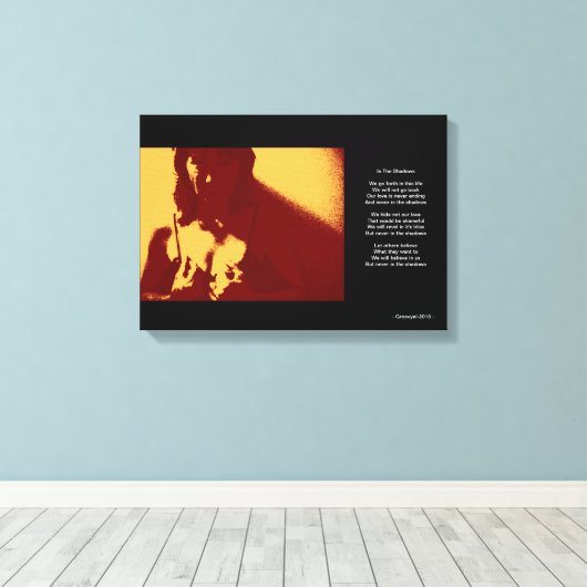 Toile Dans L'Ombre (Insitu (Plancher de Bois))