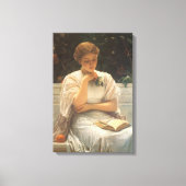 Toile Dans l'orangerie par Charles Edward Perugini (Recto)