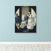 Toile Dans un hôpital militaire (Insitu (Plancher de Bois))