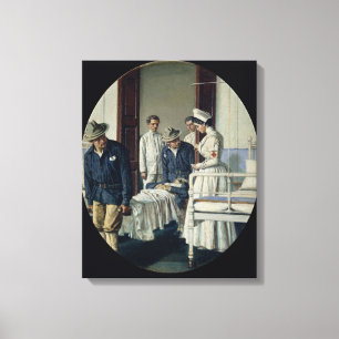 Toile Dans un hôpital militaire