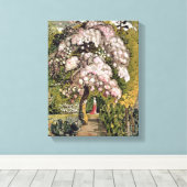 Toile Dans un jardin de Shoreham (w/c) (Insitu (Plancher de Bois))
