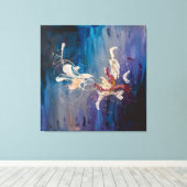 Toile Danse Art-Cosmique Abstraite moderne de la créatio (Insitu (Plancher de Bois))