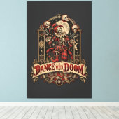 Toile Danse avec le destin (Insitu (Plancher de Bois))
