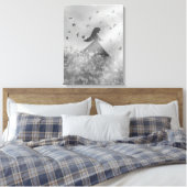 Toile Danse avec les oiseaux I (Insitu(Chambre))