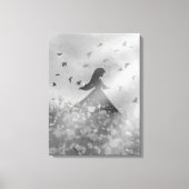 Toile Danse avec les oiseaux I (Recto)