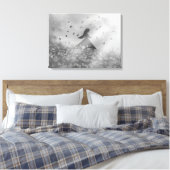 Toile Danse avec les oiseaux II (Insitu(Chambre))