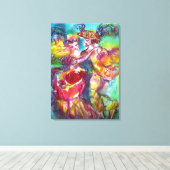 Toile DANSE CARNIVALE Vénétie Masquerade Ball (Insitu (Plancher de Bois))