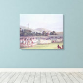 Toile Danse Choctaw Ball-Play, 1834-35 (Insitu (Plancher de Bois))