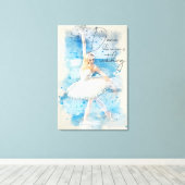 Toile Danse comme personne ne regarde (Insitu (Plancher de Bois))