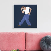 Toile Danse Danse (Insitu(Salon))