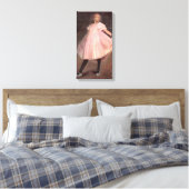 Toile Danse de ballet de fille en robe rose (Insitu(Chambre))