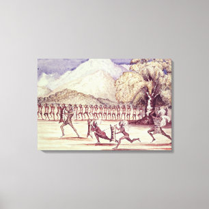 Toile Danse de guerre