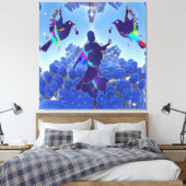 Toile Danse de la nature (Insitu(Chambre))