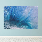 Toile Danse de l'océan 🌊 Mouvement de l'océan  (Insitu (Plancher de Bois))