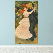 Toile Danse de Pierre-Auguste Renoir à Bougival (1883) (Insitu (Plancher de Bois))