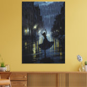 Toile Danse de pluie de minuit (Insitu(Salon))