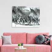 Toile Danse de Scalp de 'Sketches of Indian Warfare' (Insitu(Salon))