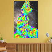 Toile Danse des étoiles (Insitu(Salon))