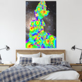 Toile Danse des étoiles (Insitu(Chambre))