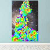 Toile Danse des étoiles (Insitu (Plancher de Bois))