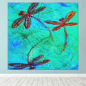 Toile Danse Dragonfly (Insitu (Plancher de Bois))