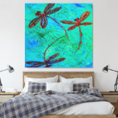 Toile Danse Dragonfly (Insitu(Chambre))