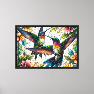 Toile Danse du colibri