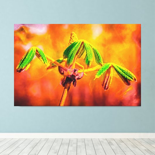 Toile Danse Du Feu (Insitu (Plancher de Bois))