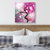 Toile Danse Enchantée Cherry (Insitu(Chambre))