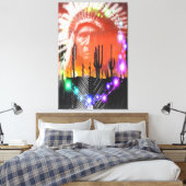 Toile Danse fantôme amérindienne (Insitu(Chambre))