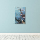 Toile Danse Fée (Insitu (Plancher de Bois))