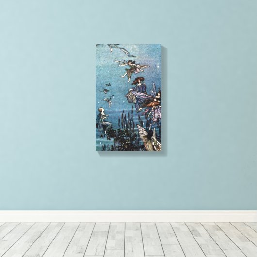 Toile Danse Fée (Insitu (Plancher de Bois))