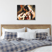 Toile Danse flamenco Gitana Moderne Flamenco Passion fil (Insitu(Chambre))