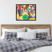 Toile Danse Géométrique (Insitu(Chambre))