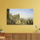Toile Danse italienne, Naples, 1836 (Insitu(Salon))
