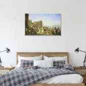 Toile Danse italienne, Naples, 1836 (Insitu(Chambre))