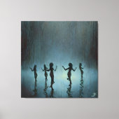 Toile Danse sous la pluie (Recto)